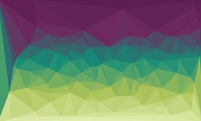 vibrant abstract colorful polygonal background