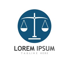 justice law Logo Template