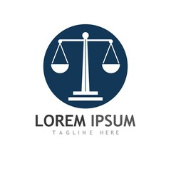 justice law Logo Template