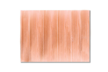 Pink dusty rose beige nature background texture of painted wood vertical boards on a white background.