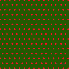 Polka Christmas pattern