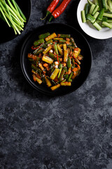 Korean style cucumber kimchi