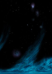 Small part of an infinite star field