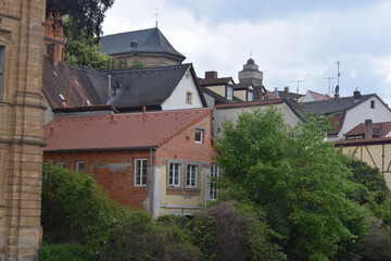 Bamberg - Bayern - Deutschland - Häuser am Fluss