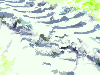 Gray track pattern. Road Tire Track. Deep dirty trail from the wheel in winter conditions for prints and textures, fabric products, backgrounds and covers, etc.