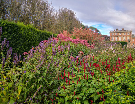 Newby Hall In The Distance, Ripon, North Yorkshire, UK