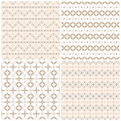 Patterns in arabic style