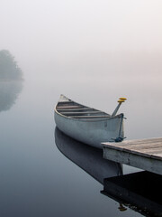 boat on the lake