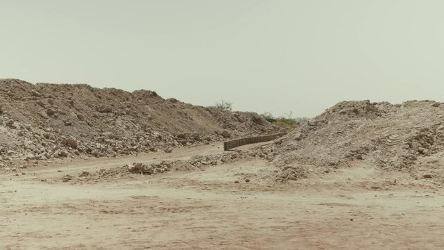 A brick factory in Pakistan that uses slave labor