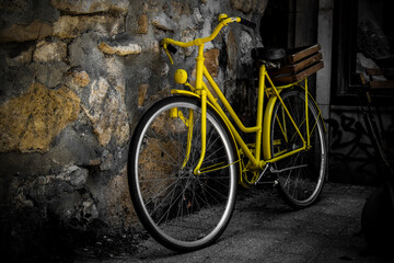 bicycle on the street