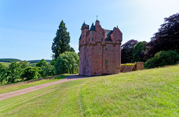 Fototapeta na wymiar Craigievar Castle in Aberdeenshire - Scotland