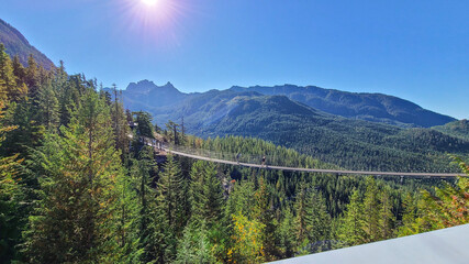Squamish, British Columbia, sea to sky bridge © Erika