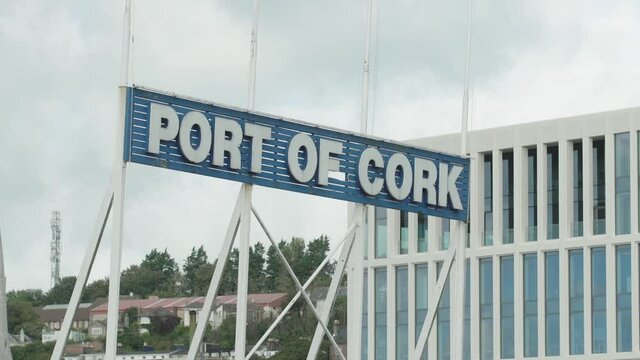 Cork city Port of Cork in Ireland