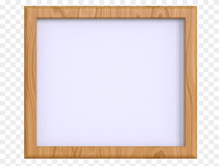 wooden picture frame png