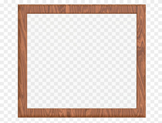 Fototapeta premium wooden picture frame png