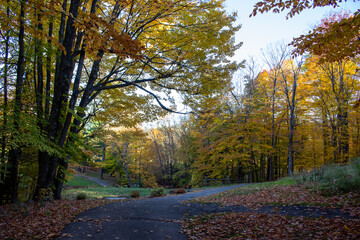 Montebello, Quebec, Canada in Fall