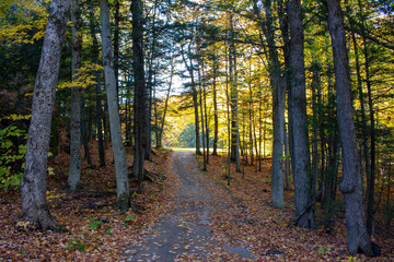 Montebello, Quebec, Canada in Fall