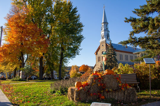 Montebello, Quebec, Canada in Fall