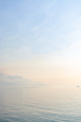 Morning walk in old part of Gaeta, ancient Italian city in province Latina