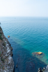 Morning walk in old part of Gaeta, ancient Italian city in province Latina