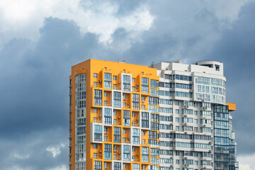 construction of modern residential complexes and office buildings, Moscow district