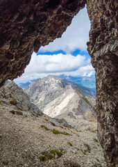Appennini mountains, Italy - The mountain summit of central Italy, Abruzzo region, above 2500 meters