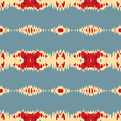 Fun pink blue white hand drawn seamless texture. Modern bright feminine swimwear fashion all over print. Doodle funky abstract summer beach style background. Playful high quality jpg swatch.