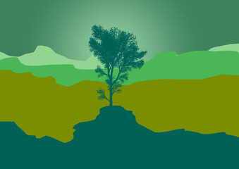 illustration of a tree