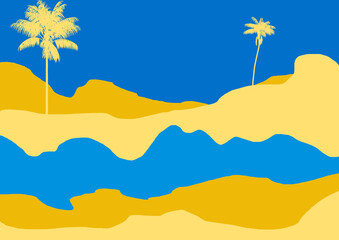 beach and sea
