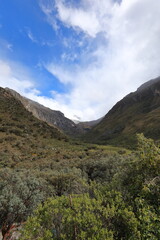 Fototapeta premium Laguna 69 in Huaraz, Peru