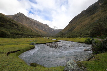 Laguna 69 in Huaraz, Peru