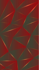 polygon, abstract red, ebony gradient wallpaper background vector illustration