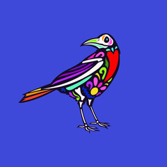 Raven Dia de muertos, Day of the dead