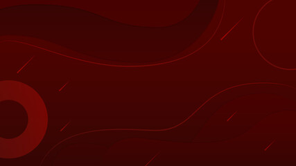 abstract, modern, circle, line, shapes, design, red, dark red gradient wallpaper background vector illustration
