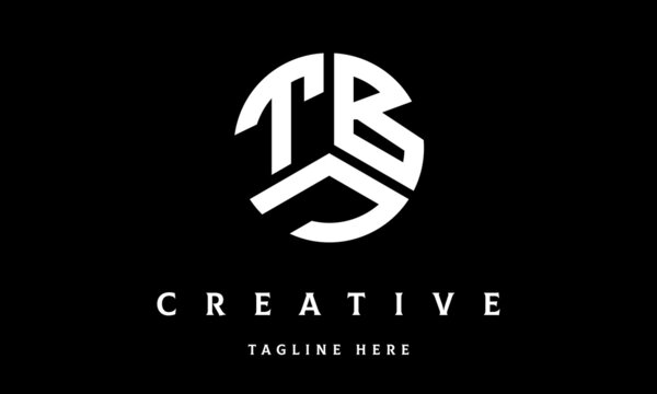 TBJ circle three letter logo