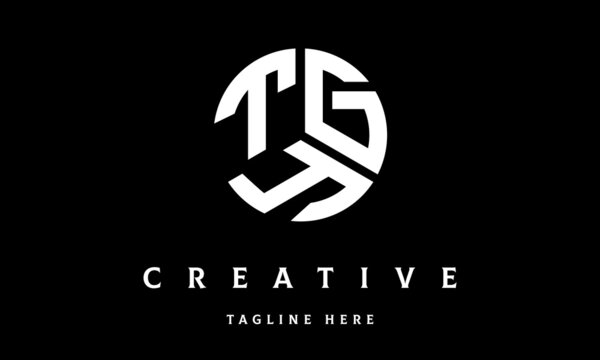 TGY circle three letter logo