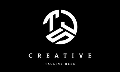 TJS circle three letter logo