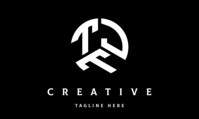 TJT circle three letter logo