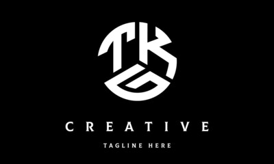 TKG circle three letter logo