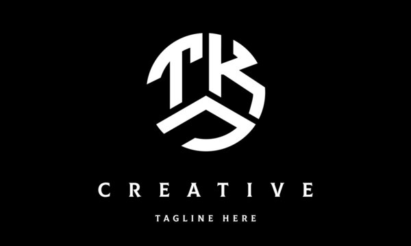 TKJ circle three letter logo