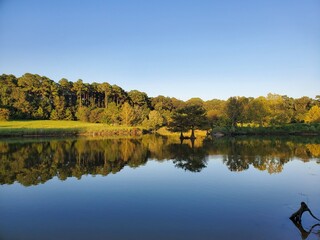 Fall Day At The Lake