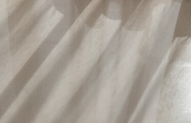 The light in the morning from the window shines on the floor room, the shadow lines from the...