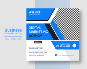 Modern Social square web banner for social media post template design, Facebook Post, Instagram Post template