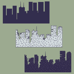 City Decay Silhouette