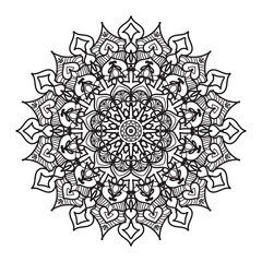 Mehndi  Indian Henna tattoo pattern or background