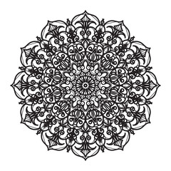 Mehndi  Indian Henna tattoo pattern or background