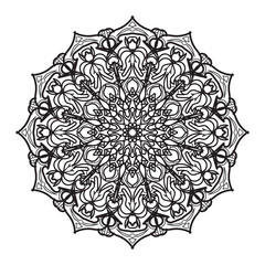 Mehndi  Indian Henna tattoo pattern or background