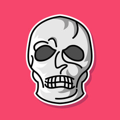 skull cartoon design