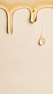 Beige IPhone Wallpaper Abstract Dripping Oil Background