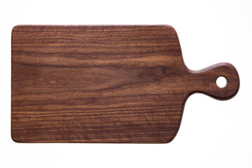 Handmade black walnut chopping board, walnut natural texture	